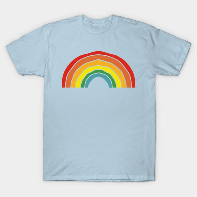 Energy Rainbow T-Shirt by ellenhenryart